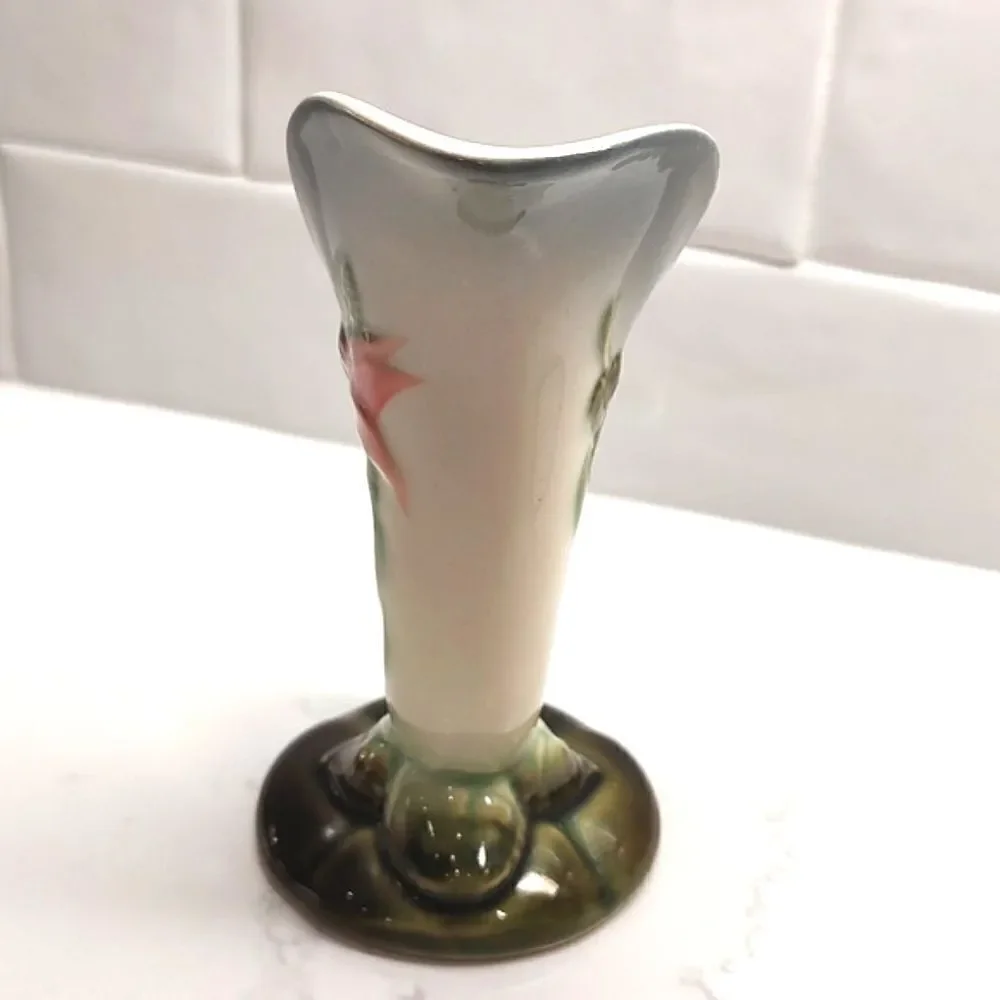 Vintage Hull Woodland Horn of Plenty Pottery Pitcher Vase 1940's